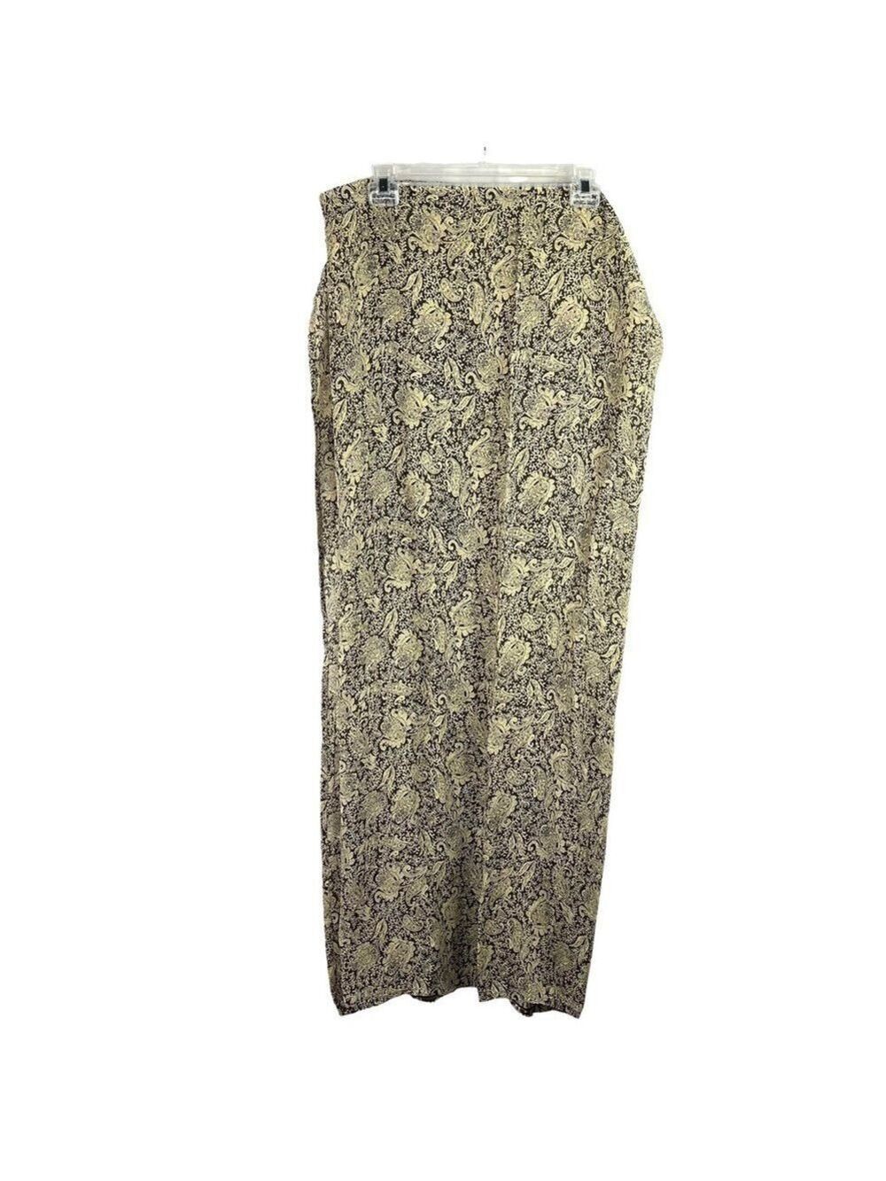 NEW- Wrap Around, Waist Tie, Paisley Print Long Maxi Dress One Size Fits All